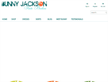 Tablet Screenshot of bunnyjackson.com